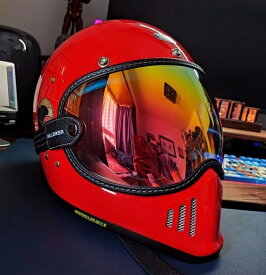 バイク ビッグゴーグル ヘルメット ビンテージ トゥーカッター シンプソン シールド SHOEI EX-ZERO/RUMIC/NINTH/Mongolian バブルシールド シールド モトゼロバイザー ゴーグル フルフェイス