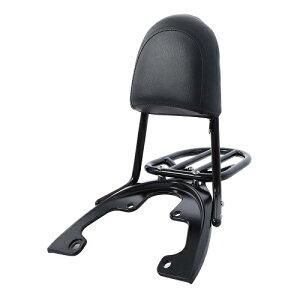 VROD �V�[�V�[�o�[ �o�b�N���X�g �w������ �ב� �u���b�N ���b�N �x�[�X�v���[�g �n�[���[ VRSCAW V-Rod VRSCDX 2007-2011