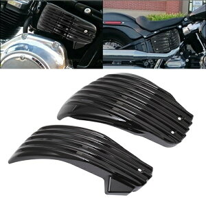 M8ソフテイル リブデザイン サイドカバー バッテリーカバー フェアリング ソフテイル ハーレー FXLR/S/ST FXRST FXBB/S FXST FLHC/S FLDE FLSL