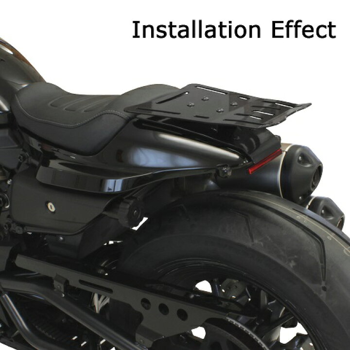 楽天市場】ハーレー スポーツスターS ラック 荷台 キャリア Sportster 