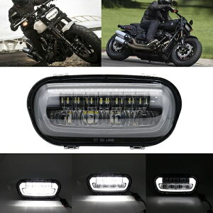 �n�[���[ �_�C�i �t�@�b�g�{�u LED�w�b�h���C�g Dyna Fat Bob LED�v���W�F�N�^�[ �w�b�h���C�g