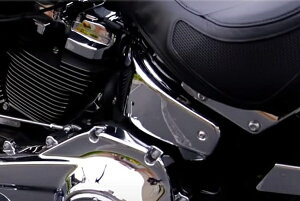 M8ソフテイル クローム バッテリーカバー サイドカバー フェアリング ソフテイル ハーレー FXLR/S/ST FXRST FXBB/S FXST FLHC/S FLDE FLSL