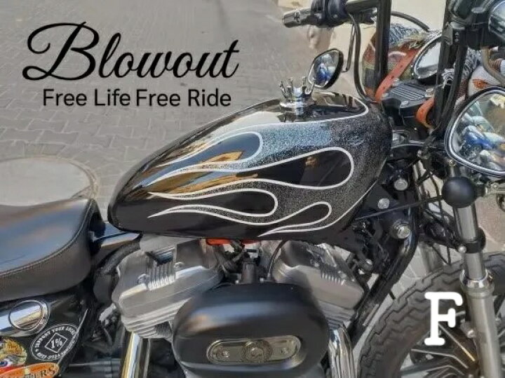 楽天市場】Blowout カラー多数 スポーツスター 3.3 タンクカバー 