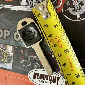 2018~ ハーレーM8 ダイナ ソフテイル スペアキー ブランクキー Harley Davidson 合鍵 TA