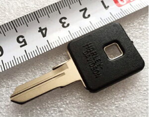 左溝 ショート ハーレー スペアキー ブランクキー スポーツスターダイナ Harley Davidson ソフテイル ツーリング XL FX FL 合鍵