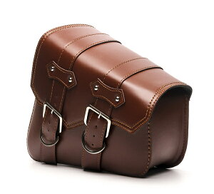 ハーレー スイングアーム 右用 BRN サドルバック スポーツスター ダイナ ソフテイル ツーリング Harley Davidson レザーサイドバッグ