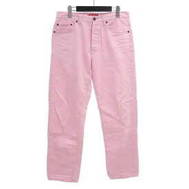 シュプリーム/SUPREME 22SS Regular Jean Washed Pink デニムパンツ サイズ メンズ30 ピンク ランクB 80I23【中古】