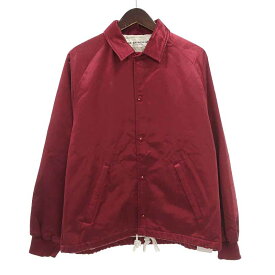 ザ シンゾーン//THE SHINZONE THE COACH JACKET サテン ブルゾン コーチ ジャケット サイズ レディースフリーサイズ ワインレッド ランクC 20B24【中古】