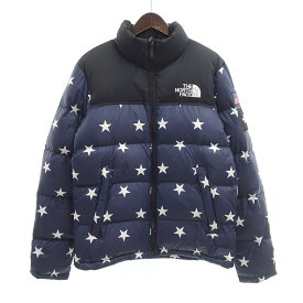 ザノースフェイス/THE NORTH FACE International Pack Nuptse ダウン ジャケット サイズ メンズS ネイビー ランクB 40C24【中古】