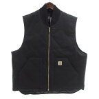 カーハート/CARHARTT DUCK VEST ARCTIC QUILT LINED ベスト サイズ メンズXL ブラック ランクB 82C24【中古】