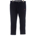 パーリーゲイツ/PEARLY GATES 053-7231023 GOLF WOOL PANT ゴルフ ウール パンツ サイズ メンズ4 ネイビー ランクB 22D24【中古】