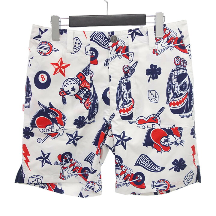 楽天市場】ラッセルノ/RUSSELUNO FLASH PATTERN SHORTS ゴルフ  