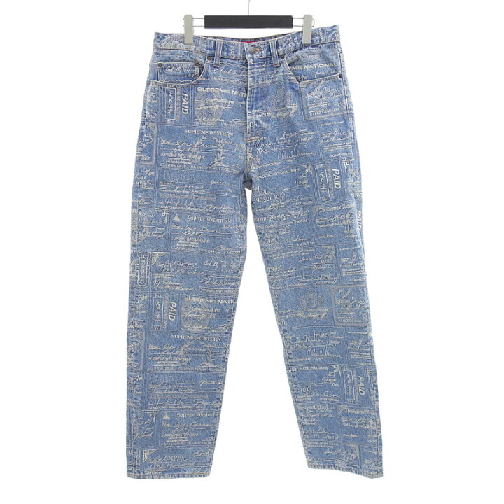 楽天市場】シュプリーム/SUPREME 20SS Checks Embroidered Jean 刺繍 