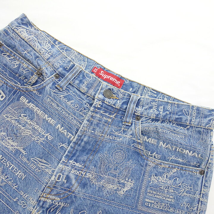 楽天市場】シュプリーム/SUPREME 20SS Checks Embroidered Jean 刺繍 