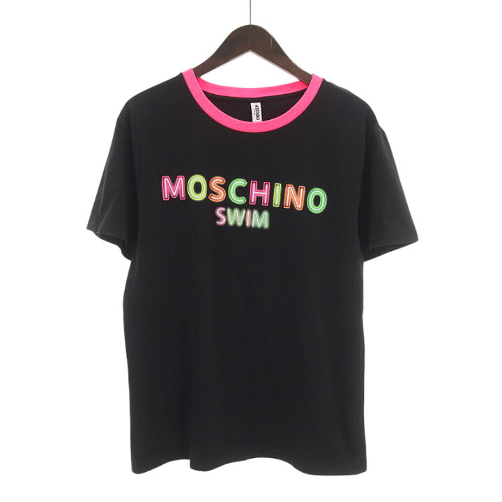 楽天市場】モスキーノ/MOSCHINO SWIN マルチ ネオン ロゴ プリント  