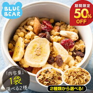 【5時間限定50％OFF！】 種類が選べる フルーツ グラノーラ グラノラ シリアル オートミール 朝食 バナナ…