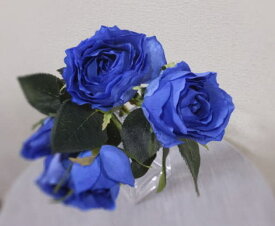楽天市場 造花 青 薔薇 造花 造花 人工観葉植物 花 観葉植物 花 ガーデン Diyの通販