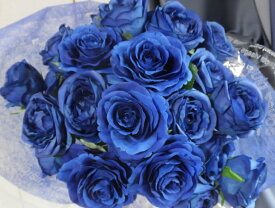幻の青いバラ【blue roseの花束】バラ・青いバラ・CT触媒・サムシング・ブルーの花束・母の日・ブライダル・結婚式の花ブーケ・花束・枯れない花ブルーの花束・造花