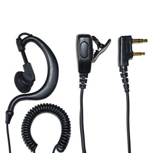 【送料無料!】KENWOODケンウッド特定小電力トランシーバーデミトスUBZ-LP20+対応互換伸び〜る!イヤホンマイク【KLC007】x1本付属セット無線機インカム