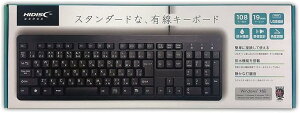 HIDISC USB�|�[�g���� �L���L�[�{�[�h �e���L�[�t�� HDKB-3147BK