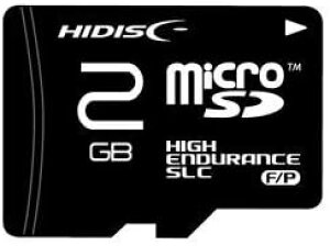 HIDISC SLC�̗p���ϋv microSD�J�[�h KIOXIA�`�b�v�̗p HDMCSD2GSLPJP3