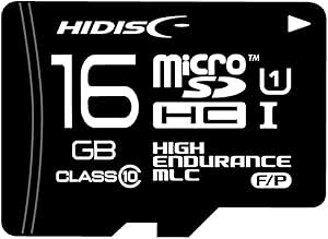 HIDISC MLC�̗p���ϋv microSDHC�J�[�h 16GB KIOXIA�`�b�v�̗p HDMCSDHC16GMLPJP3