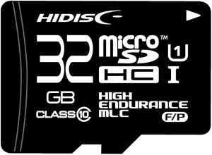 HIDISC MLC�̗p���ϋv microSDHC�J�[�h KIOXIA�`�b�v�̗p HDMCSDHC32GMLPJP3