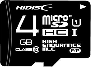 HIDISC MLC�̗p���ϋv microSDHC�J�[�h KIOXIA�`�b�v�̗p HDMCSDHC4GMLPJP3