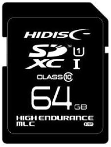HIDISC MLC�̗p���ϋvSDXC�������[�J�[�h KIOXIA�`�b�v�̗p HDSDXC64GMLPJP3