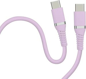 �y���Ԍ���I�G���g���[��10�{�I�i4/4�`4/10�j�zHIDISC USB �P�[�u�� Type-C to Type-C (C to C �P�[�u���j ���炩�ŗ��݂ɂ��� 1m ���x���_�[�p�[�v�� PD100W�Ή� ���}���[�d HD-STCC100W1PL