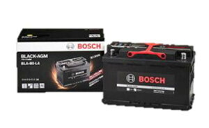 BOSCH【ボッシュ】輸入車用バッテリー BLACK-AGM(ブラックAGM) 80Ah BLA-80-L4
