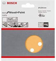BOSCH　サンディングペーパー 木材・金属用 400 5枚入り 2608605075