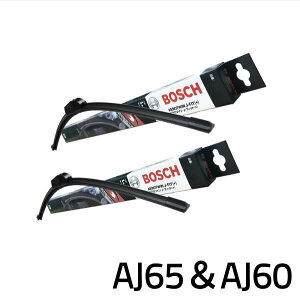 【BOSCH】ワイパー エアロツインJ-FIT フロント左右セット AJ65&AJ60 商品情報内容確認必須 適合車種 ホンダエリシオン 型式RR5、RR6