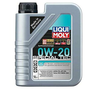 LIQUI MOLY エンジンオイル スペシャルテックV 0W20 1L 20631