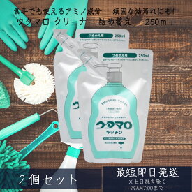【ウタマロ キッチン】 250ml 2個セット 東邦　詰め替え　住居用洗剤 さわやかなグリーンハーブの香り 洗剤 住居用 ( 食器用洗剤 詰め替え )