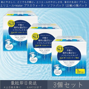 剤 GG[{Water vXEH[^[ \tgpbN 120g×5pbN 3Zbg  yGG[z eBbVy[p[ Ȃ eBV[ ێ ɂ₳ pv100% 邨 y