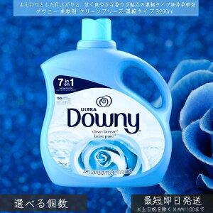 ダウニー リキッド クリンブリーズ 111oz 3290ml 液体柔軟剤 濃縮タイプ ダウニー downy 大容量 本体 特大 洗濯 ボトル ランドリー 液体