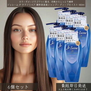 �W�����[�� IP �^���\���y�A ��C���e�t�V�����v�[ �f�B�[�v���C�X�g 480ml ×6�Z�b�g �� Jel'aime ���e�t�V�����v�[ �w�A�P�A ���邨�� �܂Ƃ܂� �_���[�W��C �p�T�� ���� �������Ƃ� �L��