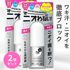 【リニューアル品】ファイントゥデイ Fine Today エージーデオ24 デオドラントスティックEX (20g) 2個セット 〔スティック〕無香料 AGデオ24