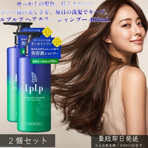 LPLP ���v���v �w�A�J���[�p�V�����v�[ 400mL ×2�Z�b�g �� �J���[�P�A �F�����L�[�v �������ߌ� �g���[�g�����g�J���[�Ή� �����݂ɂ��� ���邨�� �c���� �_���[�W�P�A �����g����