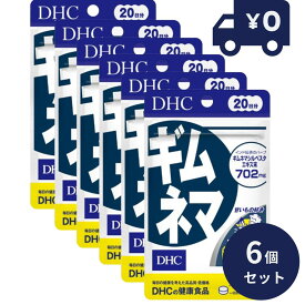 DHC 20日分 ギムネマ(60粒) 6個セット【DHC サプリメント ディーエイチシー サプリメント 健康食品 粒タイプ 人気 サプリ 栄養補助食品 ベース健康食品 サプリメント 保健機能食 】