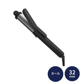 サロニア SALONIA SMSHカールアイロン32mm BK SAL23106BK ブラック サロニア カールヘアアイロン 美容家電 コテ 持ち運び 旅行 旅行用