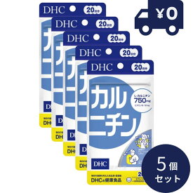 DHC カルニチン 20日(100粒） 5個セット 【DHC サプリメント ディーエイチシー サプリメント 健康食品 粒タイプ 人気 サプリ】