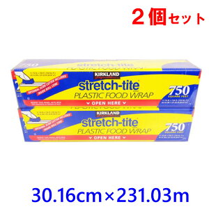 yzt[hbvwXgb`^Cg 2ZbgxKIRKLAND J[Nh 30.16cm×231.03m 2{ XChJb^[ Hޕۑbv HipbvtB Stretch Tite Plastic Food Wrap e 