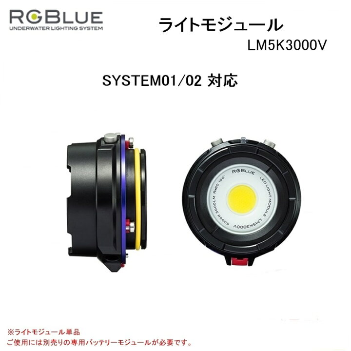 楽天市場】【送料無料！】RGBlue（アールジーブルー) ライトモジュール 