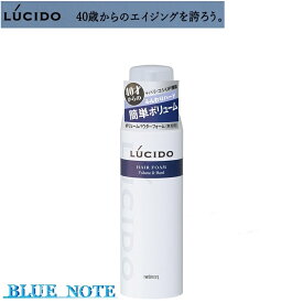 【定形外郵便で全国送料無料!代金引換購入不可／配達日時指定不可】LUCIDO (ルシード) ボリュームパウダーフォーム ふんわりハード 185g