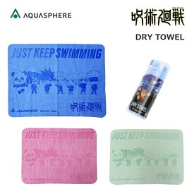 呪術廻戦 Aquasphere(アクアスフィア) DRYTOWEL(セイムタオル) スイミング 水泳