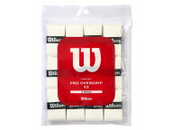 [ゆうパケット/ネコポスで全国送料無料!代金引換購入不可]Wilson PRO OVERGRIP V2.0 12PK White(ウイルソ…