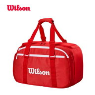 Wilson(ウイルソン) SUPER TOUR RED SMALL DUFFEL 2025 (スーパーツアーレッド スモールダッフル) ラケッ…