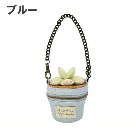 ＼在庫限りのセール／☆5種類の中からお選びください☆［サキュレントプラント］多肉植物 バケツ型ポーチ キーチャーム キーホルダー